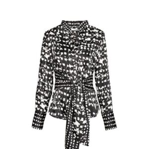 1101 F09211 vzorčasta bluza